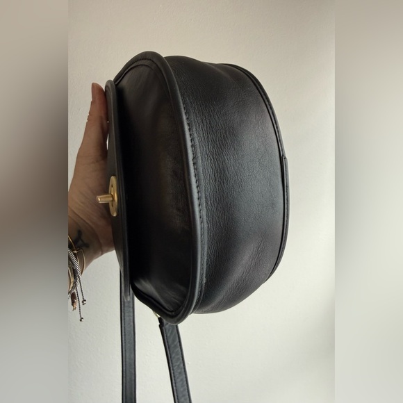 ✨ Vintage Coach Watson Bag – Style 9981 – USA Made – Black Leather Crossbody - Picture 7 of 13